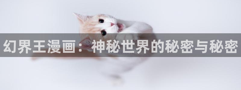 漫画之家官网_漫画之家韩漫在线阅读：幻界王漫画：神秘世界的秘密与秘密